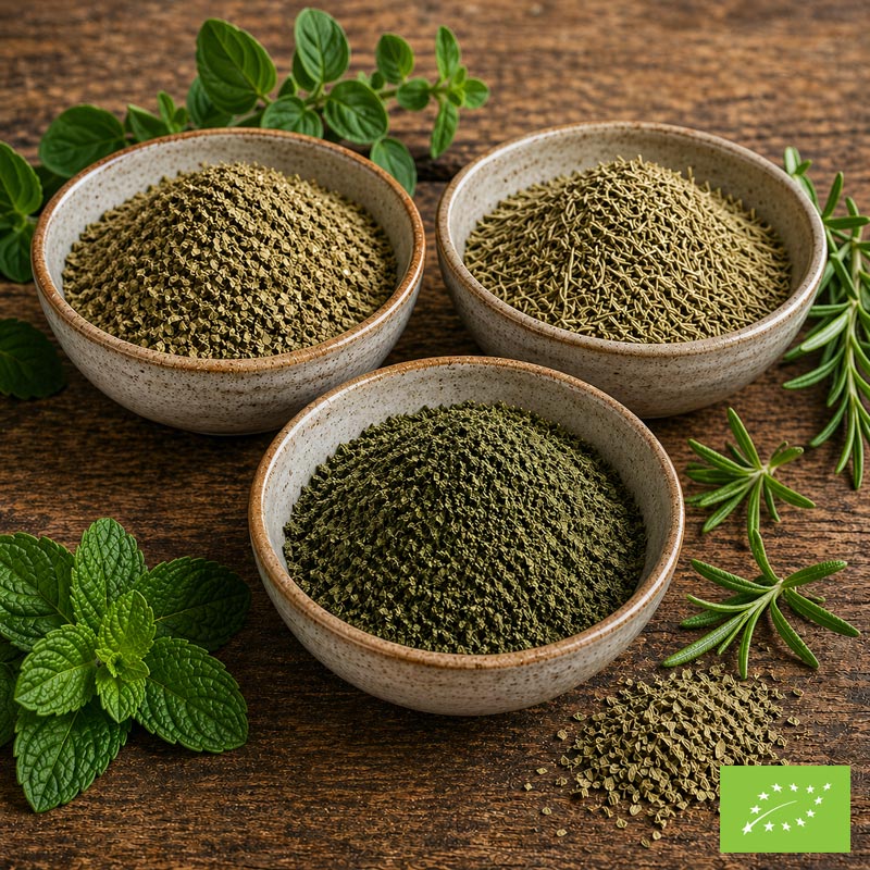 Erbe Aromatiche Bio Disidratate